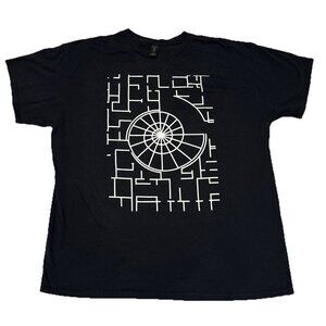 House of Leaves T-Shirt Black XL Labyrinth Literature Merch Danielewski Minotaur